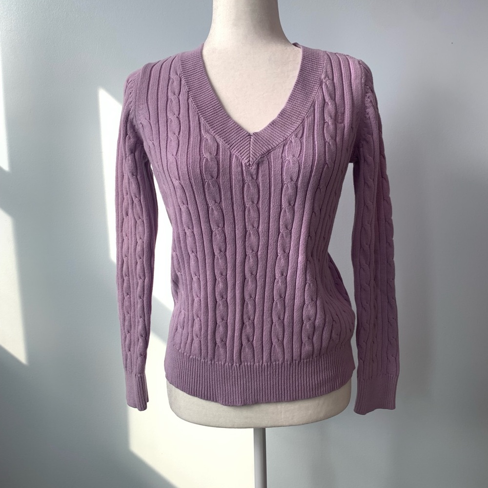 Chaps Cable Knit Sweater